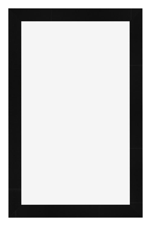 Bilderrahmen 33x48cm Schwarz Silber Poliert MDF Pisa Vorne | Yourdecoration.at