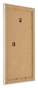 Bilderrahmen 33x48cm Silber Schwarz Gewischt MDF Pisa Ruckseite Schrag | Yourdecoration.at
