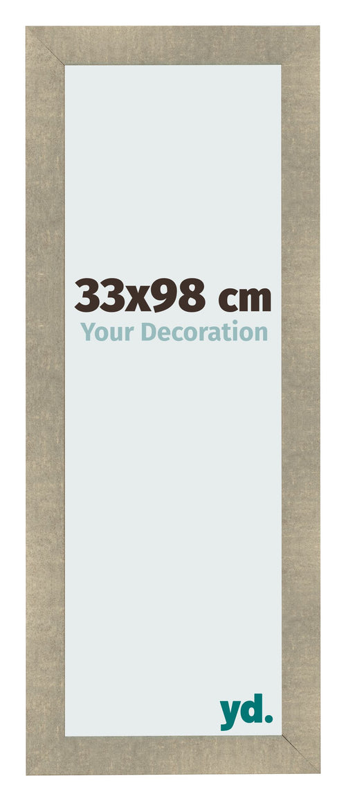 Bilderrahmen 33x98cm Gold Vintage MDF Pisa Vorne Messe | Yourdecoration.at