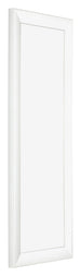 Bilderrahmen 33x98cm Weiß Vintage MDF Pisa Vorne Schrag | Yourdecoration.at