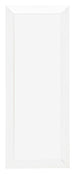 Bilderrahmen 33x98cm Weiß Vintage MDF Pisa Vorne | Yourdecoration.at