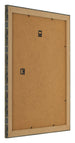 Bilderrahmen 35x45cm Blau Gold Meliert MDF Pisa Ruckseite Schrag | Yourdecoration.at