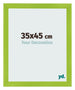 Bilderrahmen 35x45cm Grün MDF Pisa Vorne Messe | Yourdecoration.at