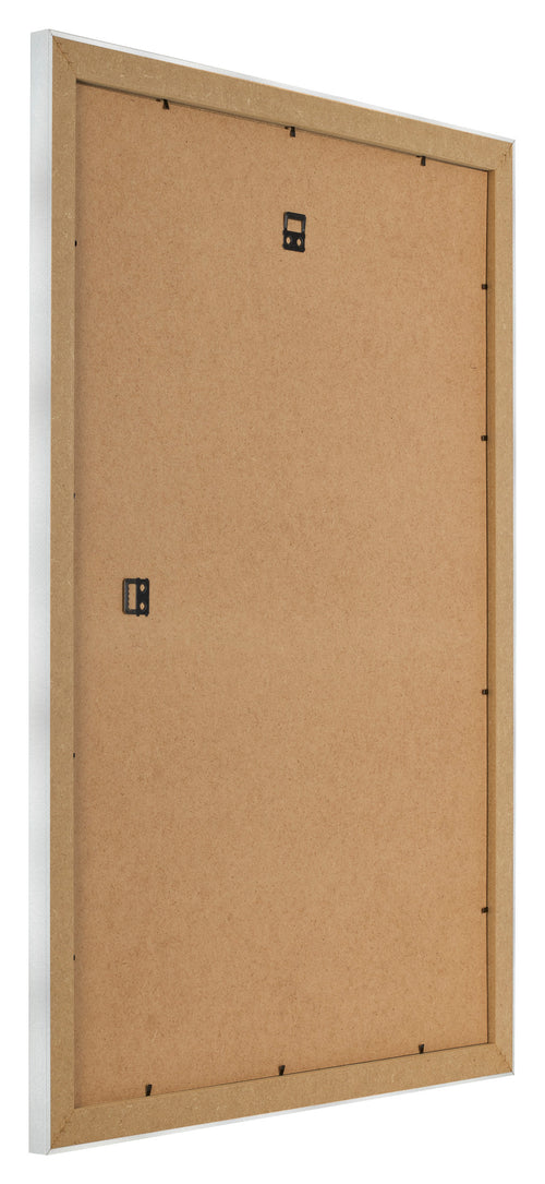 Bilderrahmen 35x50cm Aluminium Gebürstet MDF Pisa Ruckseite Schrag | Yourdecoration.at
