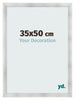 Bilderrahmen 35x50cm Aluminium Gebürstet MDF Pisa Vorne Messe | Yourdecoration.at