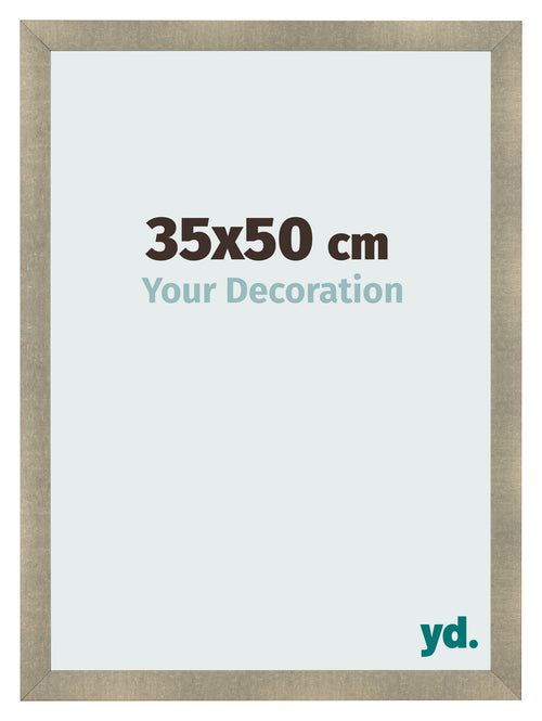 Bilderrahmen 35x50cm Gold Vintage MDF Pisa Vorne Messe | Yourdecoration.at