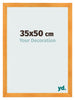 Bilderrahmen 35x50cm Orange MDF Pisa Vorne Messe | Yourdecoration.at