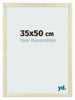 Bilderrahmen 35x50cm Sonoma Eiche MDF Pisa Vorne Messe | Yourdecoration.at