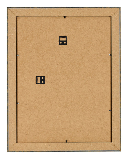 Bilderrahmen 36x48cm Blau Gold Meliert MDF Pisa Ruckseite | Yourdecoration.at