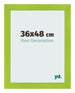 Bilderrahmen 36x48cm Grün MDF Pisa Vorne Messe | Yourdecoration.at