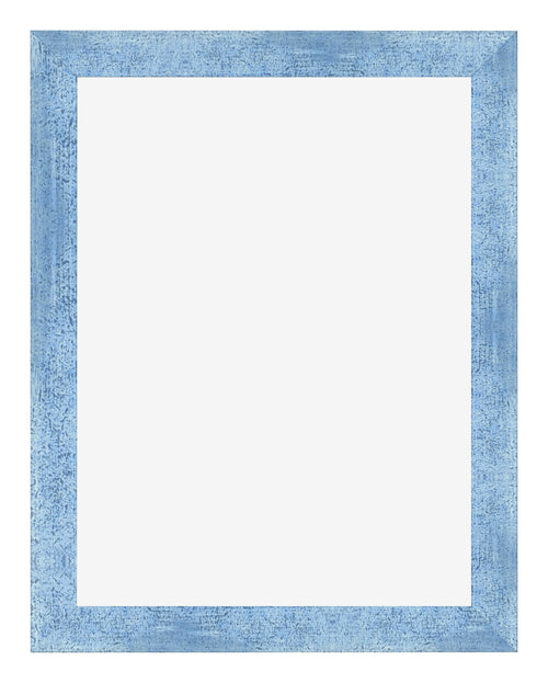 Bilderrahmen 36x48cm Hellblau Gewischt MDF Pisa Vorne | Yourdecoration.at