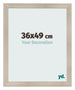 Bilderrahmen 36x49cm Eiche Rustikal MDF Pisa Vorne Messe | Yourdecoration.at
