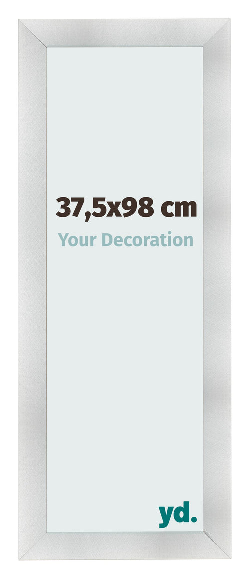 Bilderrahmen 37 5x98cm Aluminium Gebürstet MDF Pisa Vorne Messe | Yourdecoration.at