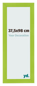 Bilderrahmen 37 5x98cm Grün MDF Pisa Vorne Messe | Yourdecoration.at