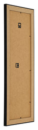 Bilderrahmen 37 5x98cm Schwarz Silber Poliert MDF Pisa Ruckseite Schrag | Yourdecoration.at