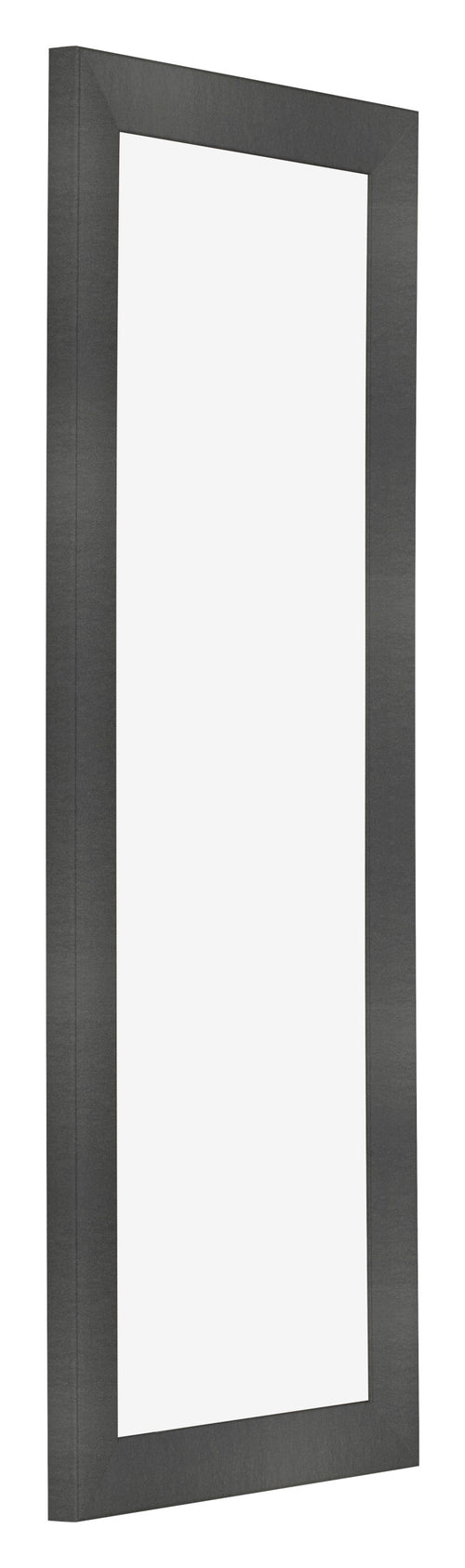 Bilderrahmen 37 5x98cm Schwarz Silber Poliert MDF Pisa Vorne Schrag | Yourdecoration.at