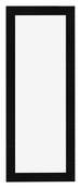 Bilderrahmen 37 5x98cm Schwarz Silber Poliert MDF Pisa Vorne | Yourdecoration.at