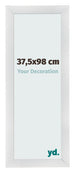 Bilderrahmen 37 5x98cm Silber Schwarz Gewischt MDF Pisa Vorne Messe | Yourdecoration.at
