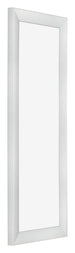 Bilderrahmen 37 5x98cm Silber Schwarz Gewischt MDF Pisa Vorne Schrag | Yourdecoration.at
