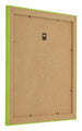 Bilderrahmen 40x40cm Grün MDF Pisa Ruckseite Schrag | Yourdecoration.at