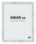 Bilderrahmen 40x45cm Aluminium Gebürstet MDF Pisa Vorne Messe | Yourdecoration.at