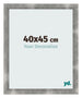 Bilderrahmen 40x45cm Metall Vintage MDF Pisa Vorne Messe | Yourdecoration.at