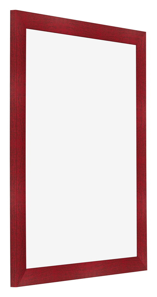 Bilderrahmen 40x45cm Weinrot Gewischt MDF Pisa Vorne Schrag | Yourdecoration.at