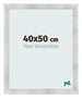 Bilderrahmen 40x50cm Aluminium Gebürstet MDF Pisa Vorne Messe | Yourdecoration.at