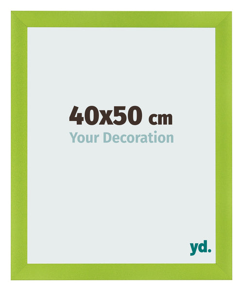 Bilderrahmen 40x50cm Grün MDF Pisa Vorne Messe | Yourdecoration.at