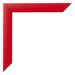 Bilderrahmen 40x55cm Rot MDF Pisa Detail Ecke | Yourdecoration.at