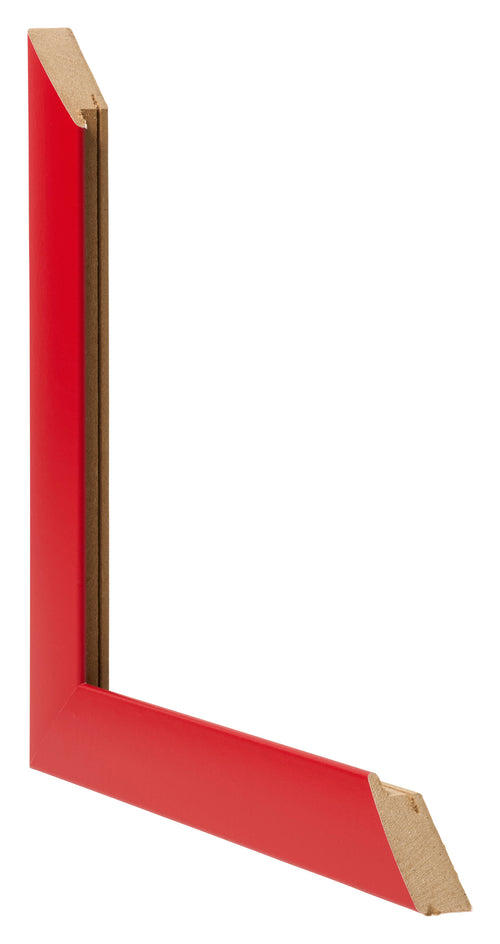 Bilderrahmen 40x55cm Rot MDF Pisa Detail Querschnitte | Yourdecoration.at