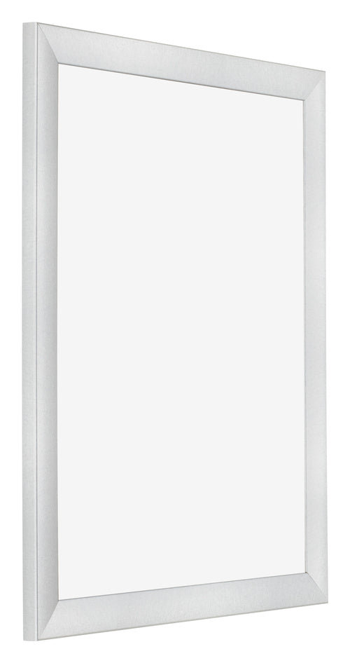 Bilderrahmen 40x55cm Silber Schwarz Gewischt MDF Pisa Vorne Schrag | Yourdecoration.at