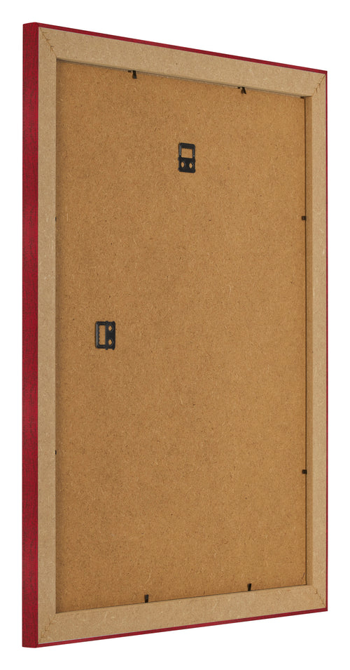 Bilderrahmen 40x55cm Weinrot Gewischt MDF Pisa Ruckseite Schrag | Yourdecoration.at