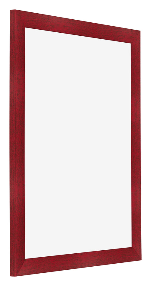 Bilderrahmen 40x55cm Weinrot Gewischt MDF Pisa Vorne Schrag | Yourdecoration.at