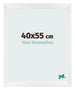 Bilderrahmen 40x55cm Weiß Vintage MDF Pisa Vorne Messe | Yourdecoration.at