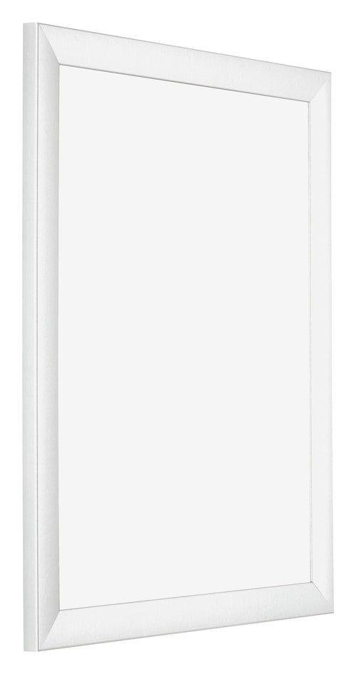 Bilderrahmen 40x55cm Weiß Vintage MDF Pisa Vorne Schrag | Yourdecoration.at