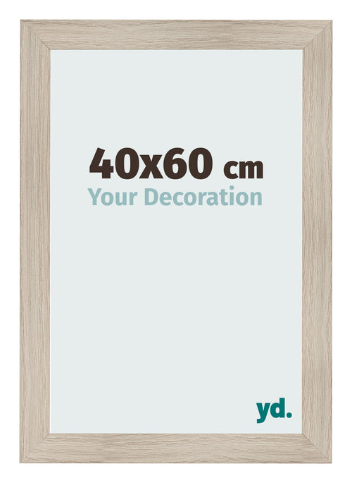 Bilderrahmen 40x60cm Eiche Rustikal MDF Pisa Vorne Messe | Yourdecoration.at