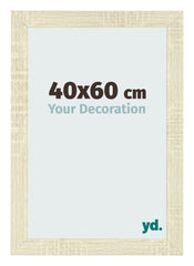Bilderrahmen 40x60cm Sonoma Eiche MDF Pisa Vorne Messe | Yourdecoration.at