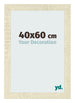 Bilderrahmen 40x60cm Sonoma Eiche MDF Pisa Vorne Messe | Yourdecoration.at