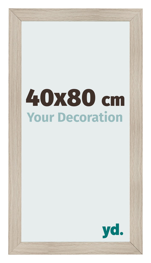 Bilderrahmen 40x80cm Eiche Rustikal MDF Pisa Vorne Messe | Yourdecoration.at