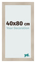 Bilderrahmen 40x80cm Eiche Rustikal MDF Pisa Vorne Messe | Yourdecoration.at