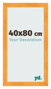 Bilderrahmen 40x80cm Orange MDF Pisa Vorne Messe | Yourdecoration.at