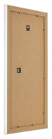 Bilderrahmen 40x80cm Weiß Vintage MDF Pisa Ruckseite Schrag | Yourdecoration.at