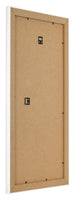 Bilderrahmen 40x80cm Weiß Vintage MDF Pisa Ruckseite Schrag | Yourdecoration.at