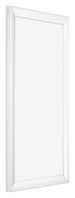 Bilderrahmen 40x80cm Weiß Vintage MDF Pisa Vorne Schrag | Yourdecoration.at