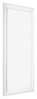 Bilderrahmen 40x80cm Weiß Vintage MDF Pisa Vorne Schrag | Yourdecoration.at