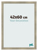 Bilderrahmen 42x60cm Gold Vintage MDF Pisa Vorne Messe | Yourdecoration.at