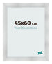 Bilderrahmen 45x60cm Aluminium Gebürstet MDF Pisa Vorne Messe | Yourdecoration.at