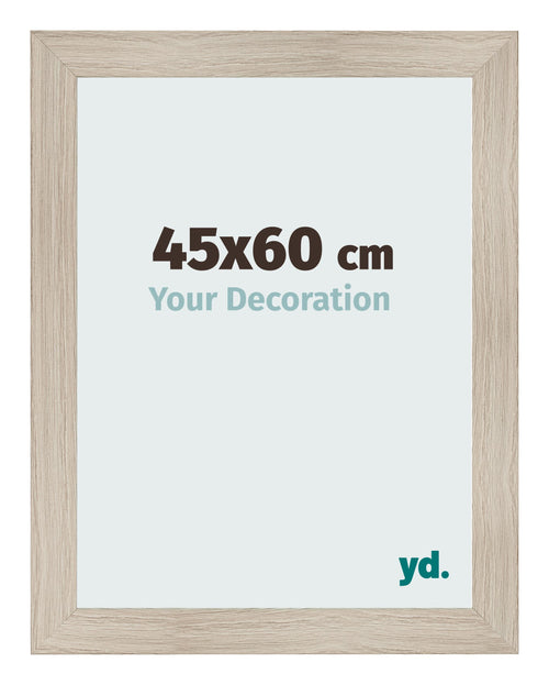 Bilderrahmen 45x60cm Eiche Rustikal MDF Pisa Vorne Messe | Yourdecoration.at