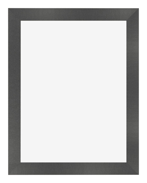 Bilderrahmen 45x60cm Schwarz Silber Poliert MDF Pisa Vorne | Yourdecoration.at